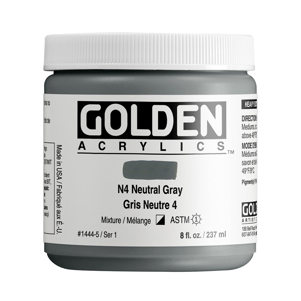HEAVY BODY ACRYLIC NEUTRAL GRAY N4
