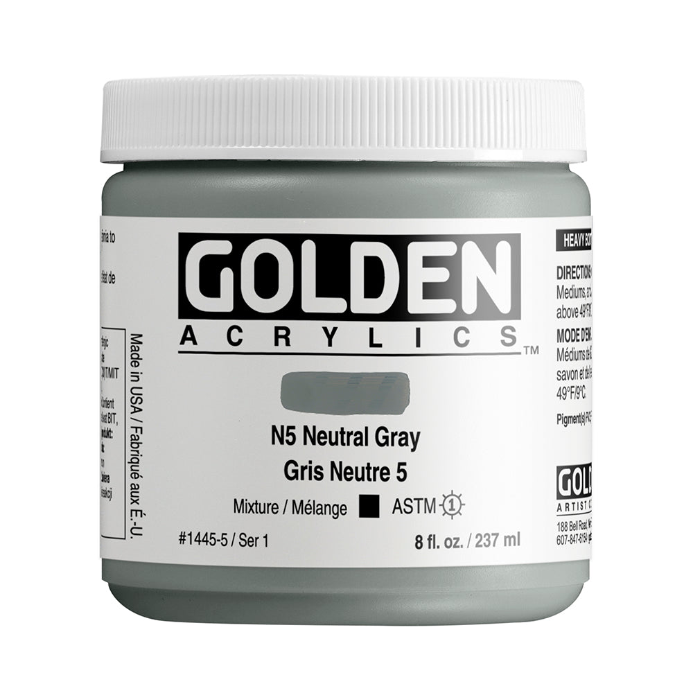 HEAVY BODY ACRYLIC NEUTRAL GRAY N5