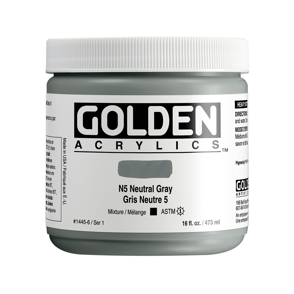 HEAVY BODY ACRYLIC NEUTRAL GRAY N5