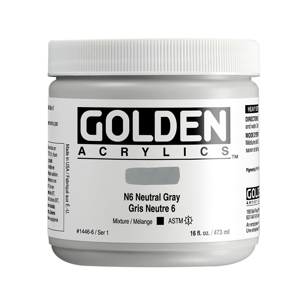 HEAVY BODY ACRYLIC NEUTRAL GRAY N6