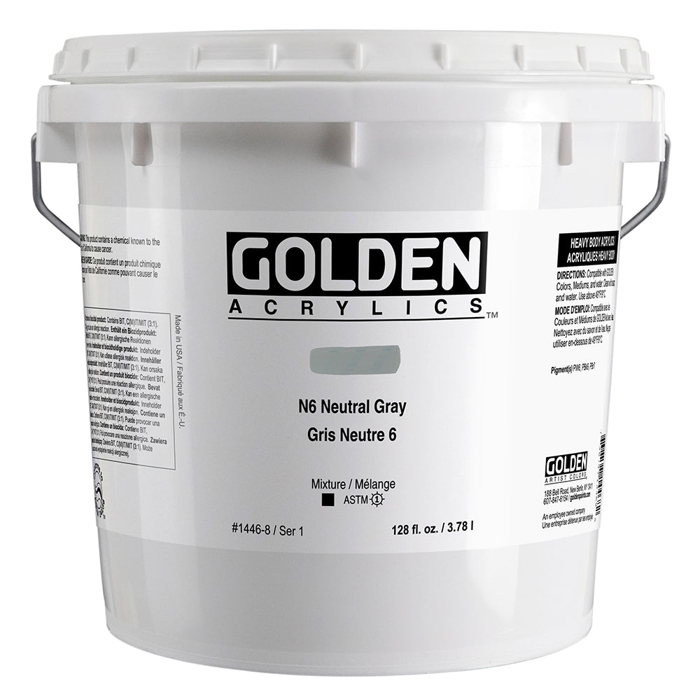 HEAVY BODY ACRYLIC NEUTRAL GRAY N6