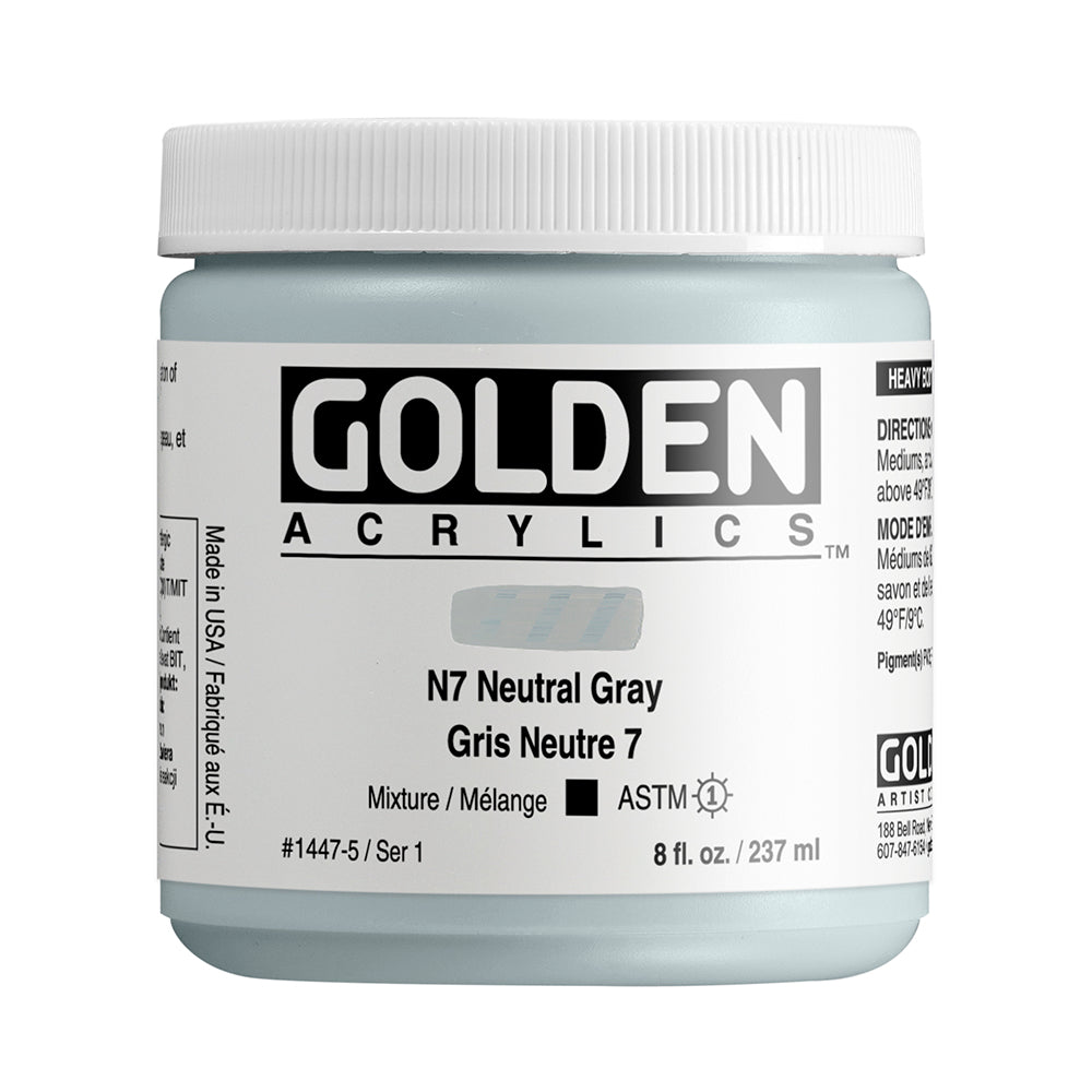 HEAVY BODY ACRYLIC NEUTRAL GRAY N7