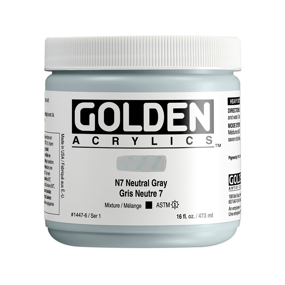 HEAVY BODY ACRYLIC NEUTRAL GRAY N7