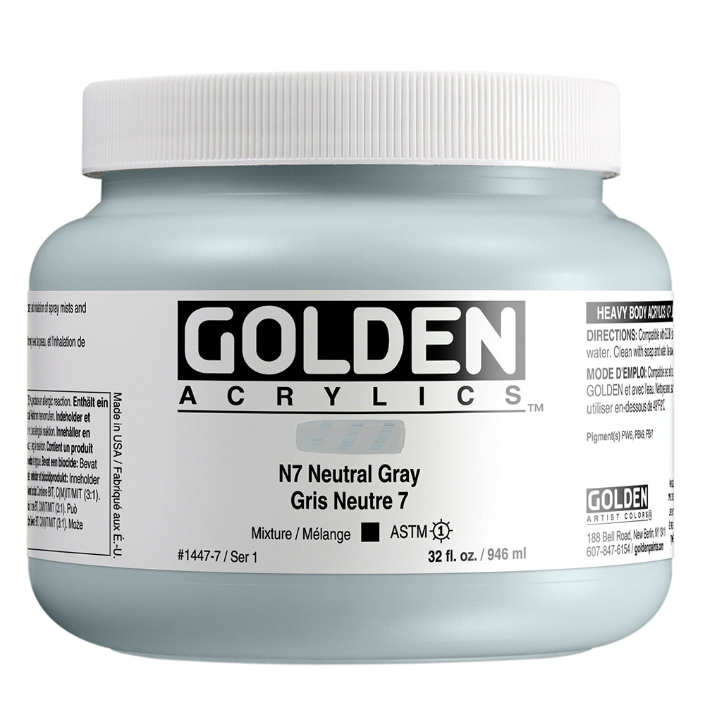 HEAVY BODY ACRYLIC NEUTRAL GRAY N7