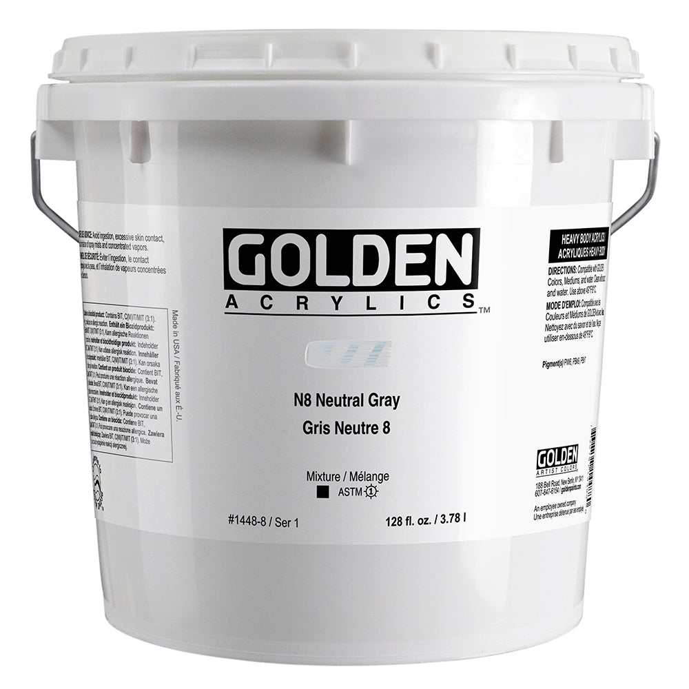 HEAVY BODY ACRYLIC NEUTRAL GRAY N8
