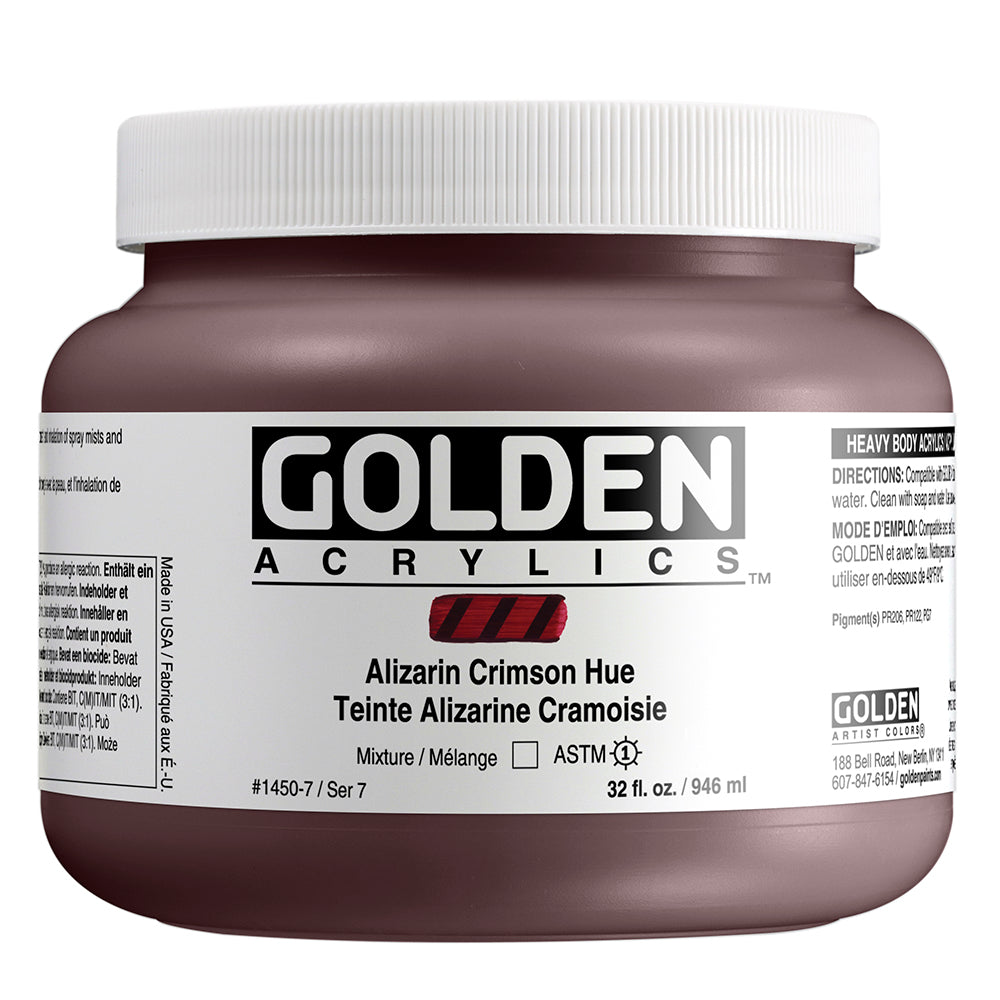 HEAVY BODY ACRYLIC HISTORICAL ALIZARIN CRIMSON HUE