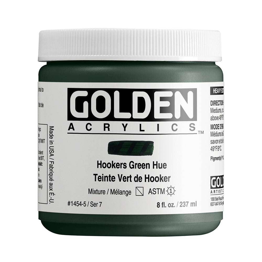 HEAVY BODY ACRYLIC HISTORICAL HOOKERS GREEN HUE