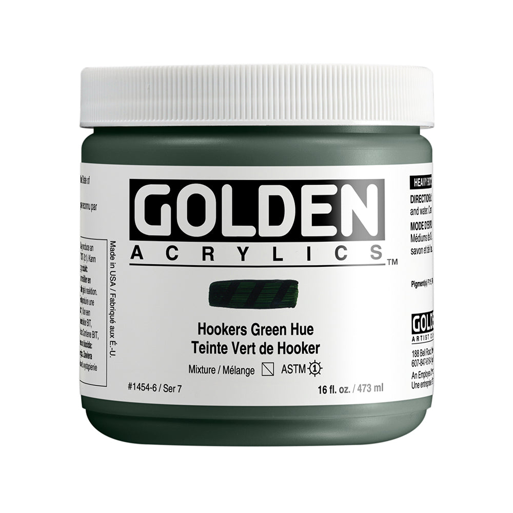 HEAVY BODY ACRYLIC HISTORICAL HOOKERS GREEN HUE