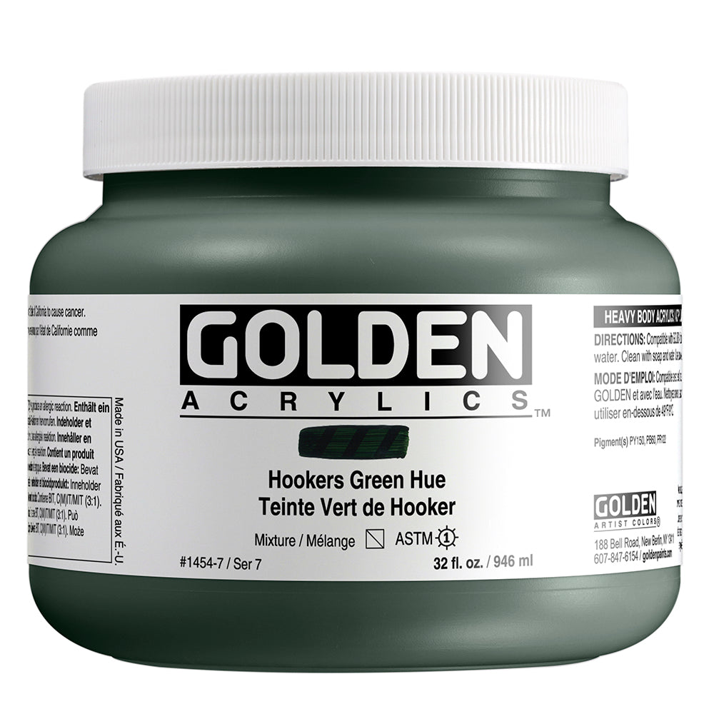 HEAVY BODY ACRYLIC HISTORICAL HOOKERS GREEN HUE