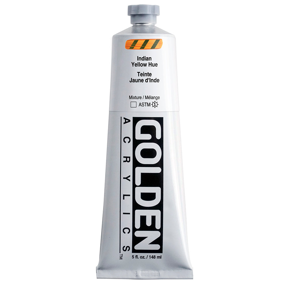 HEAVY BODY ACRYLIC HISTORICAL INDIAN YELLOW HUE