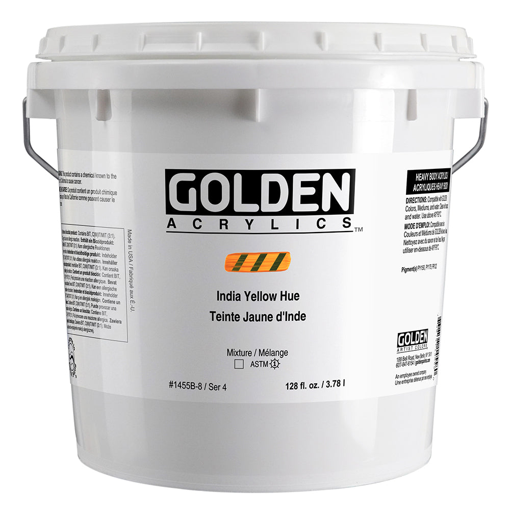 HEAVY BODY ACRYLIC HISTORICAL INDIAN YELLOW HUE