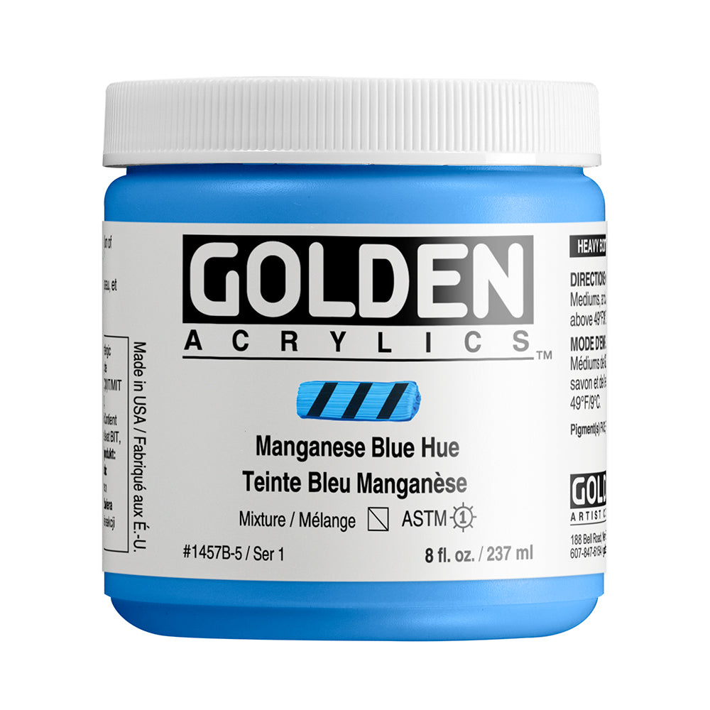 HEAVY BODY ACRYLIC HISTORICAL MANGANESE BLUE HUE