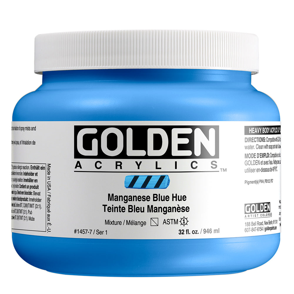 HEAVY BODY ACRYLIC HISTORICAL MANGANESE BLUE HUE