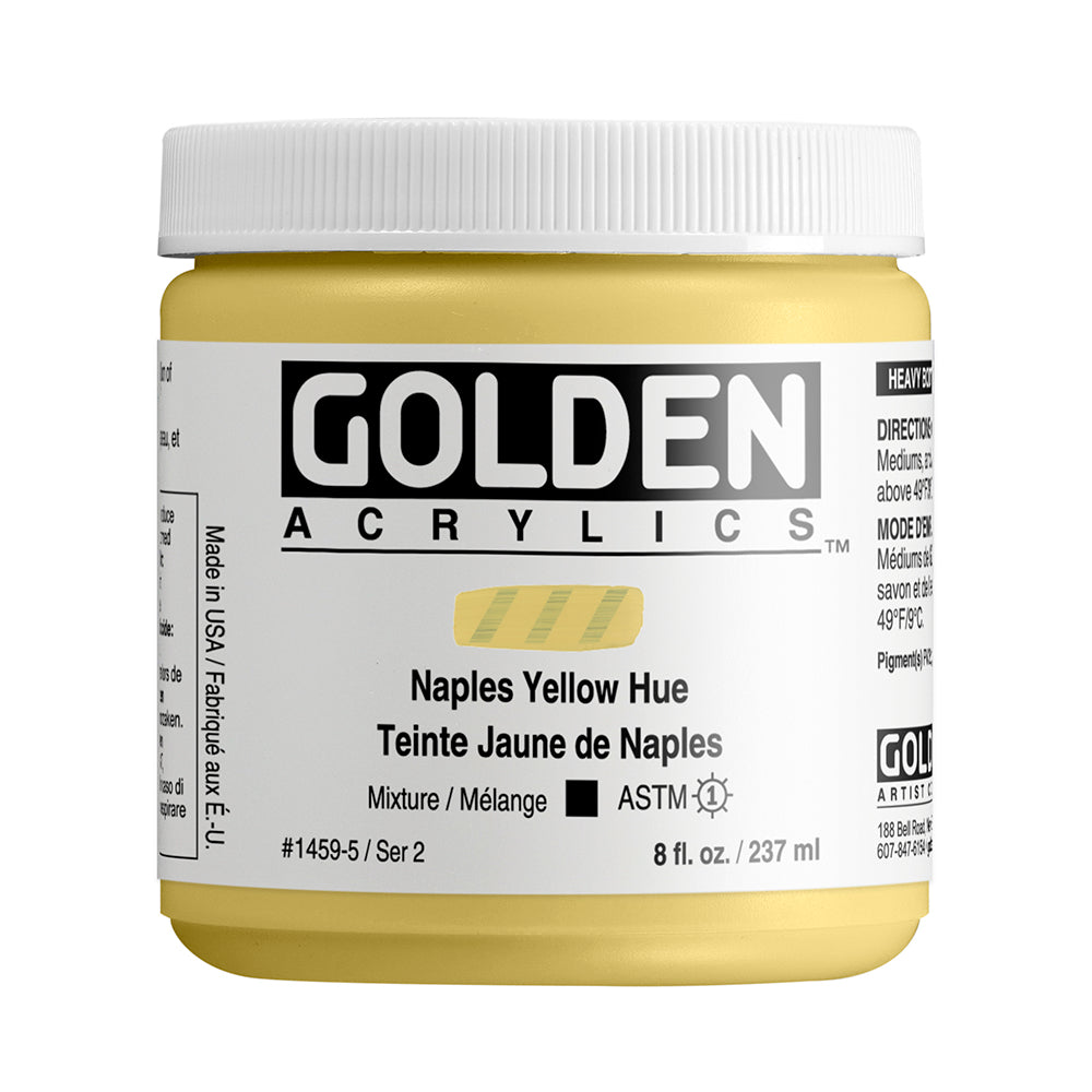 HEAVY BODY ACRYLIC HISTORICAL NAPLES YELLOW HUE
