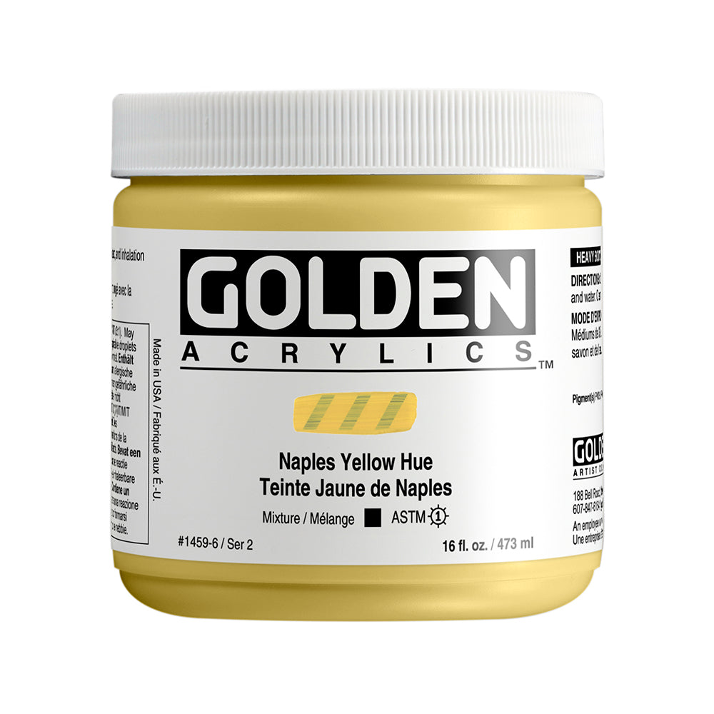 HEAVY BODY ACRYLIC HISTORICAL NAPLES YELLOW HUE