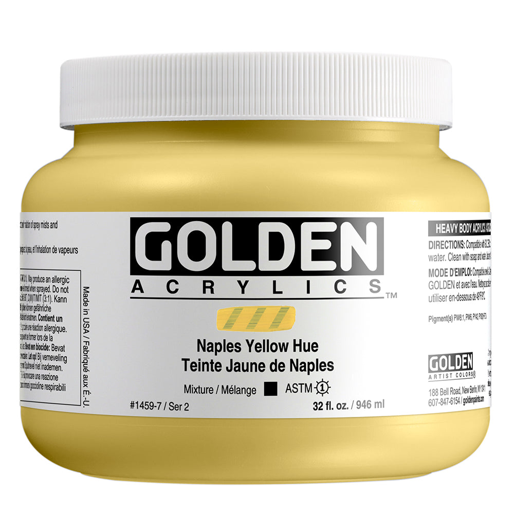 HEAVY BODY ACRYLIC HISTORICAL NAPLES YELLOW HUE