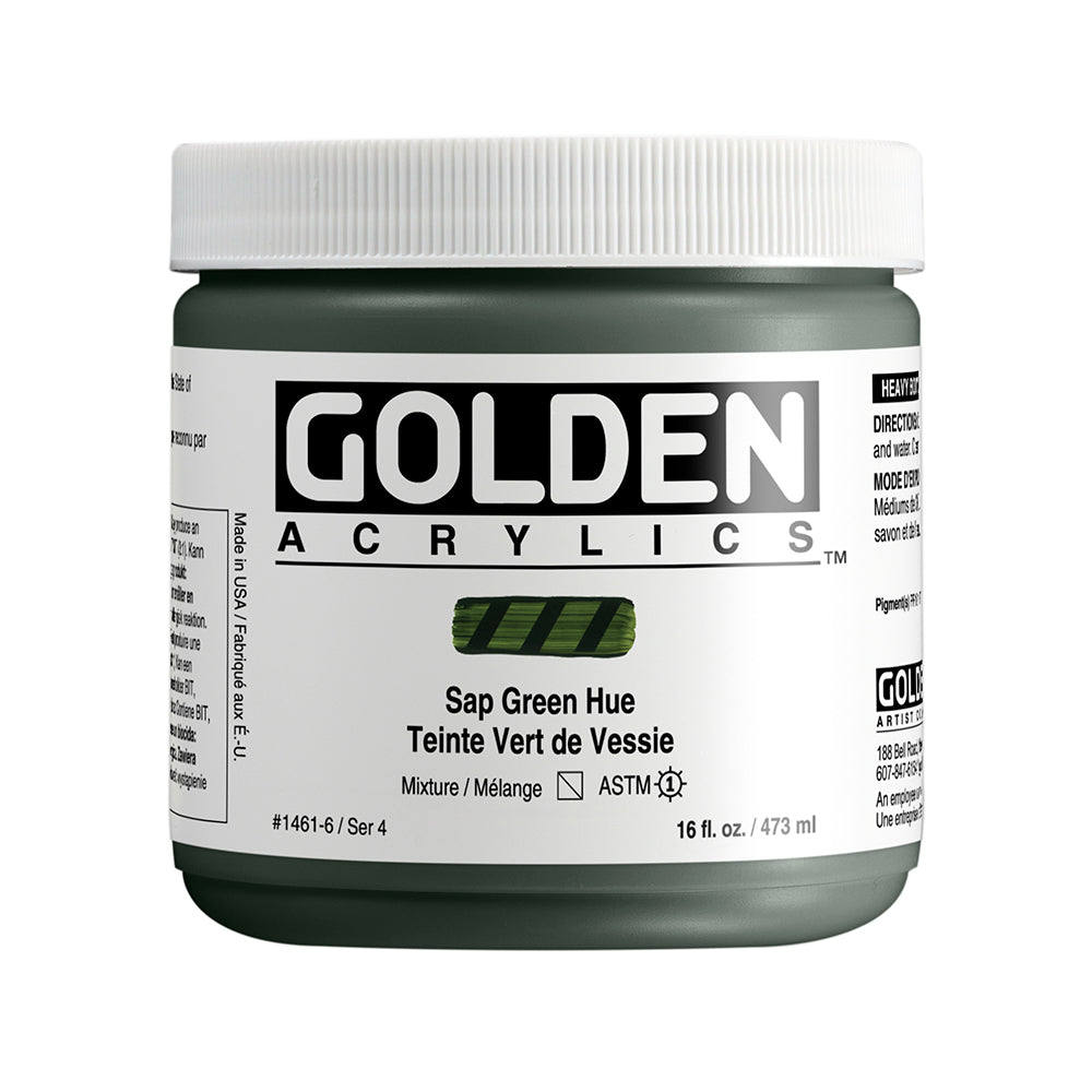 HEAVY BODY ACRYLIC HISTORICAL SAP GREEN HUE