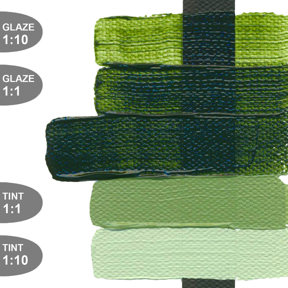HEAVY BODY ACRYLIC HISTORICAL SAP GREEN HUE