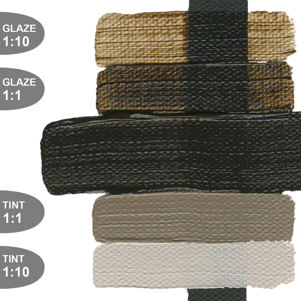 HEAVY BODY ACRYLIC HISTORICAL VANDYKE BROWN HUE