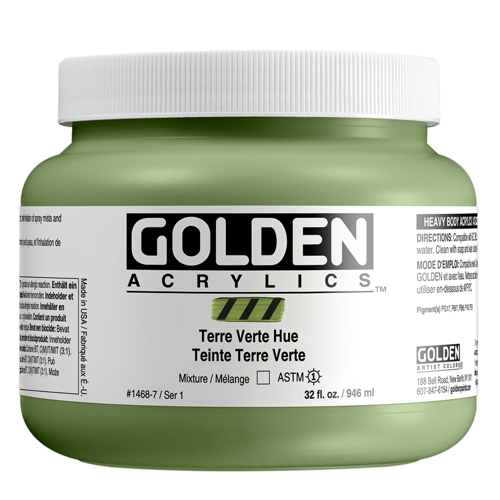 HEAVY BODY ACRYLIC HISTORICAL TERRE VERTE HUE
