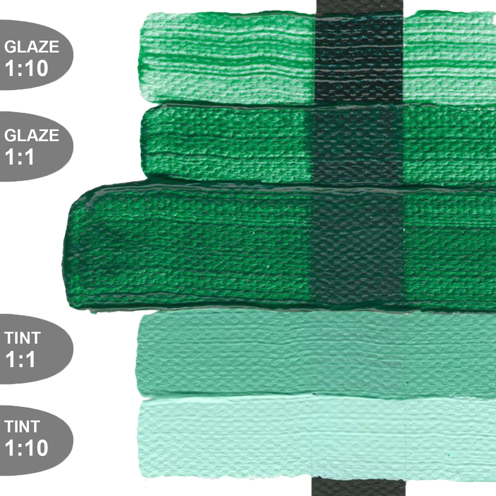 HEAVY BODY ACRYLIC HISTORICAL VIRIDIAN GREEN HUE