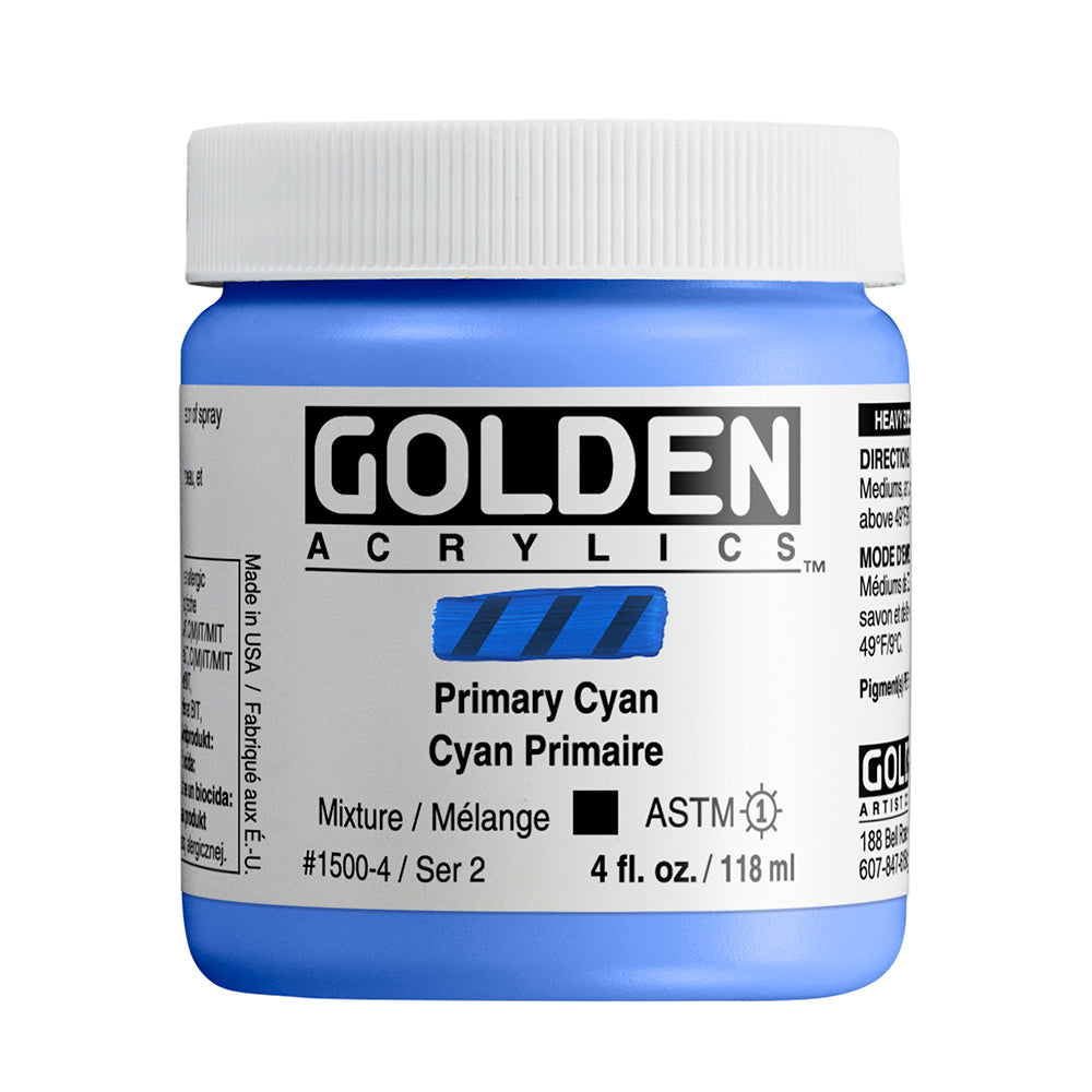 HEAVY BODY ACRYLIC PRIMARY CYAN