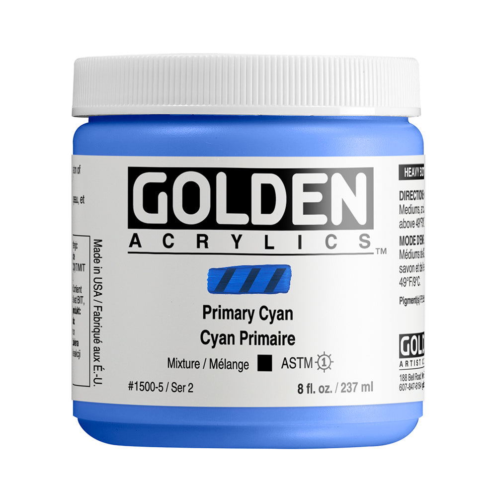 HEAVY BODY ACRYLIC PRIMARY CYAN