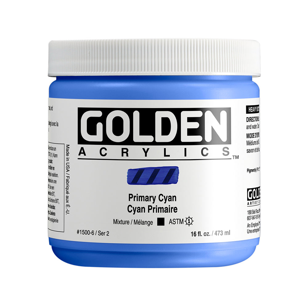 HEAVY BODY ACRYLIC PRIMARY CYAN