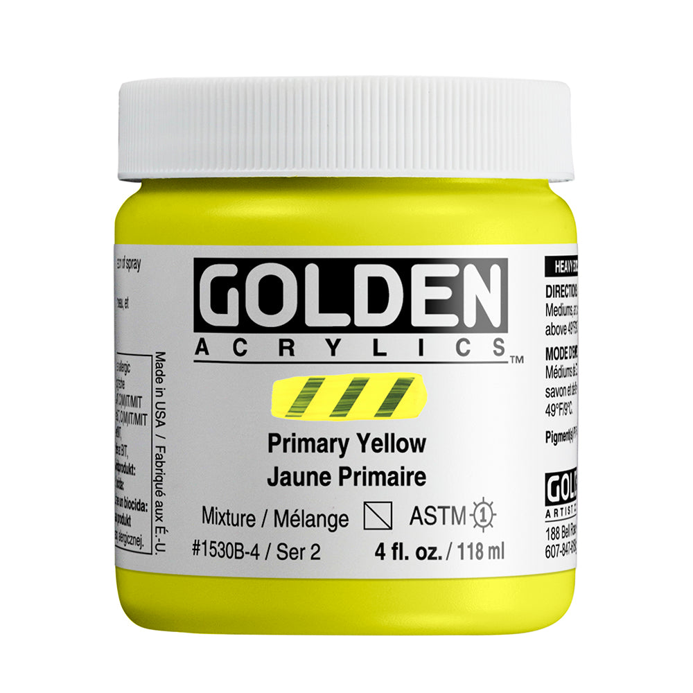 HEAVY BODY ACRYLIC PRIMARY YELLOW
