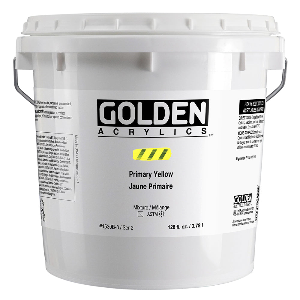 HEAVY BODY ACRYLIC PRIMARY YELLOW