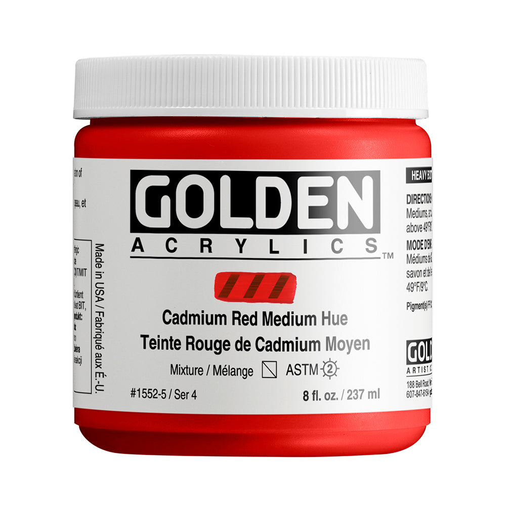 HEAVY BODY ACRYLIC CADMIUM RED MEDIUM HUE