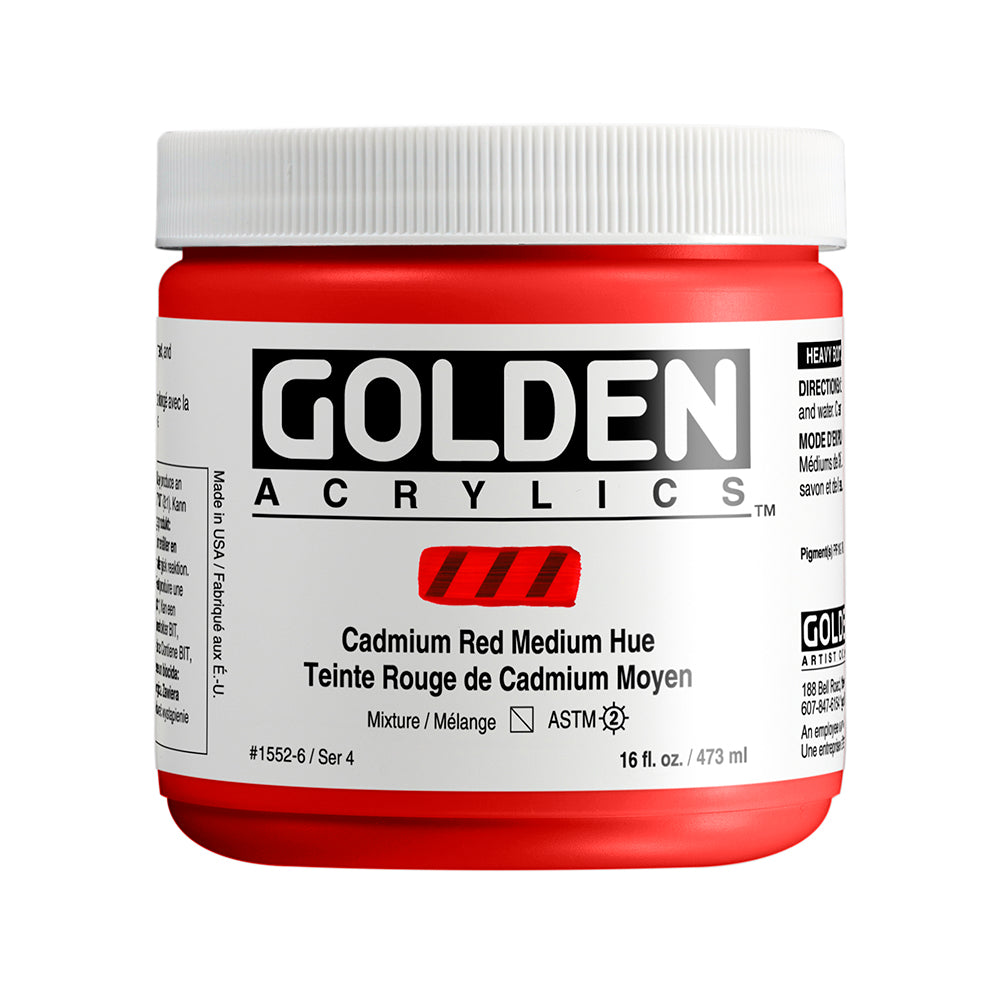 HEAVY BODY ACRYLIC CADMIUM RED MEDIUM HUE