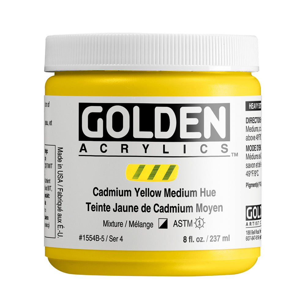 HEAVY BODY ACRYLIC CADMIUM YELLOW MEDIUM HUE
