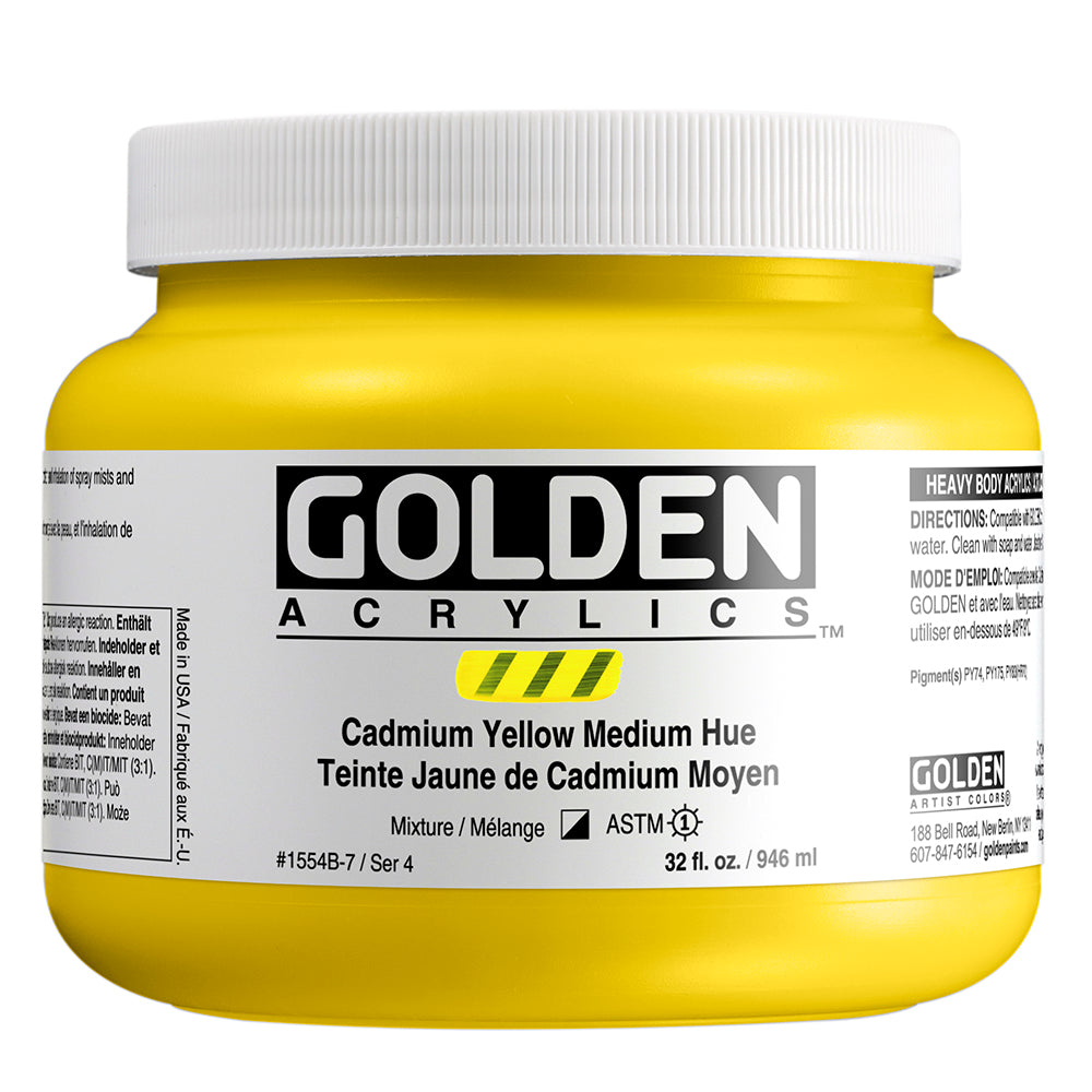 HEAVY BODY ACRYLIC CADMIUM YELLOW MEDIUM HUE