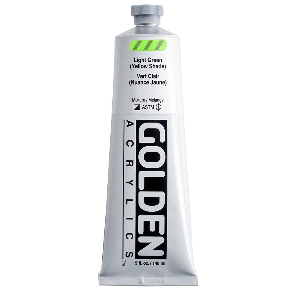 HEAVY BODY ACRYLIC LIGHT GREEN YELLOW SHADE