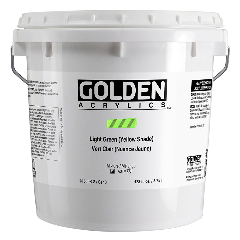 HEAVY BODY ACRYLIC LIGHT GREEN YELLOW SHADE