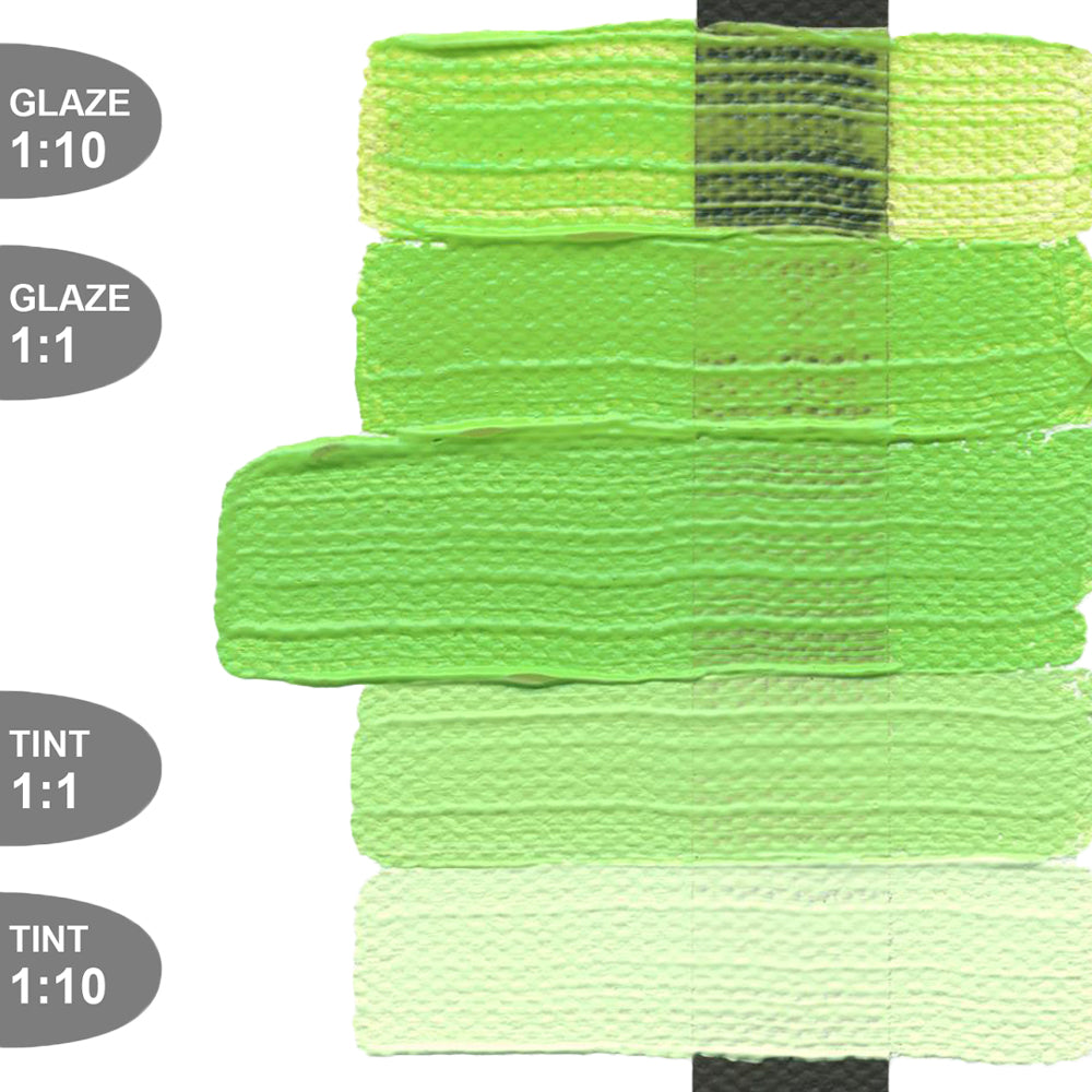 HEAVY BODY ACRYLIC LIGHT GREEN YELLOW SHADE