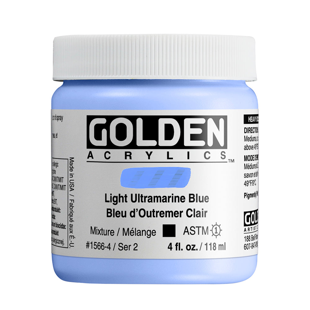 HEAVY BODY ACRYLIC LIGHT ULTRAMARINE BLUE