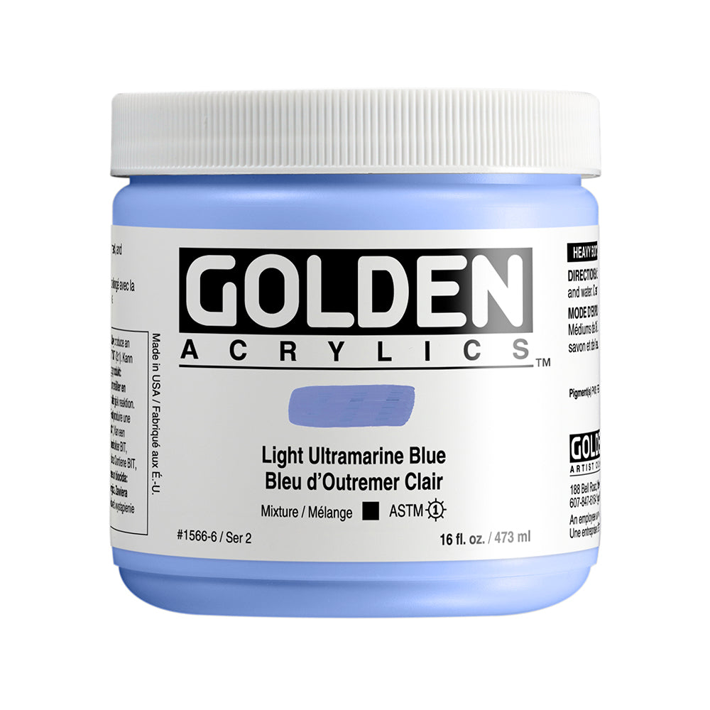 HEAVY BODY ACRYLIC LIGHT ULTRAMARINE BLUE