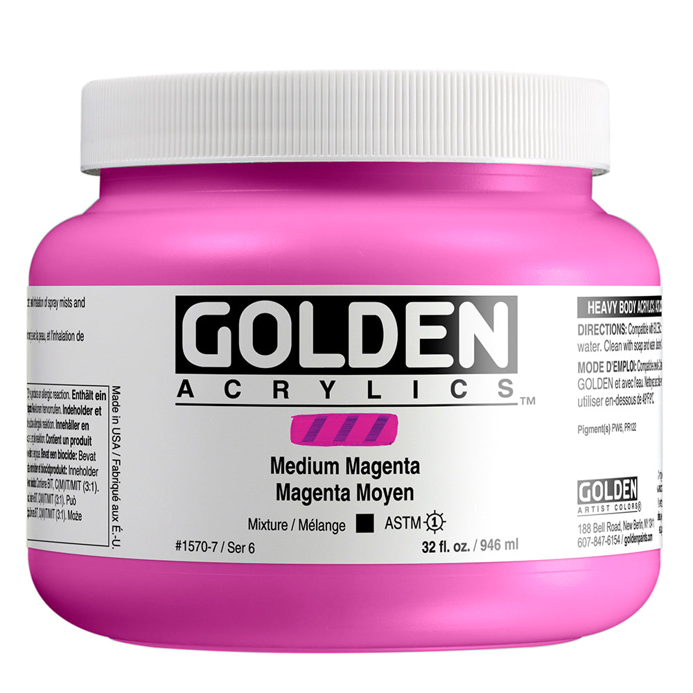 HEAVY BODY ACRYLIC MEDIUM MAGENTA