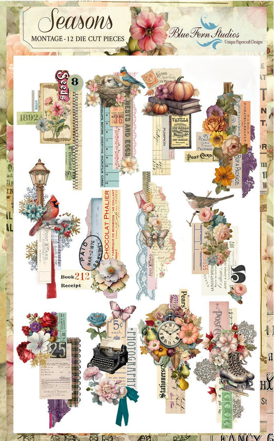 Blue Fern Studios Seasons Montage Ephemera