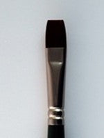 Silver Ruby Satin Brush
