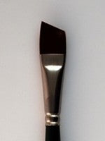 Silver Ruby Satin Brush