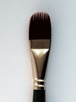 Silver Ruby Satin Brush