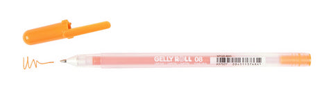 Gelly Roll Pen Orange 08 Medium