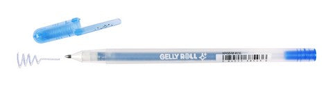 Gelly Roll Silver Shadow Pen Blue