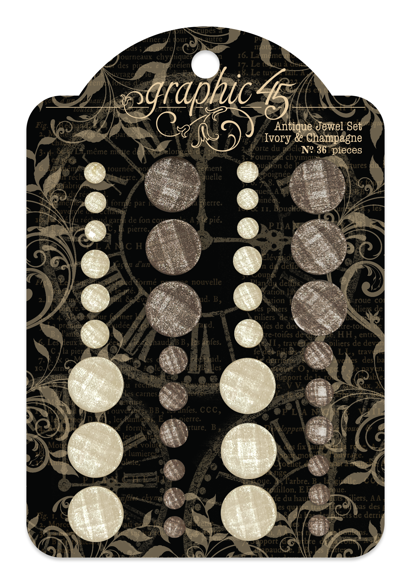 Graphic45 Antique Jewel Set