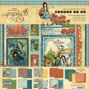 Graphic45 Wonder of Oz Collection Pack 12 x 12