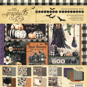 Graphic45 BOOtiful Greetings Collection Pack 12 x 12