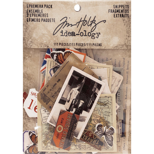 Idea-Ology Ephemera Pack Snippets